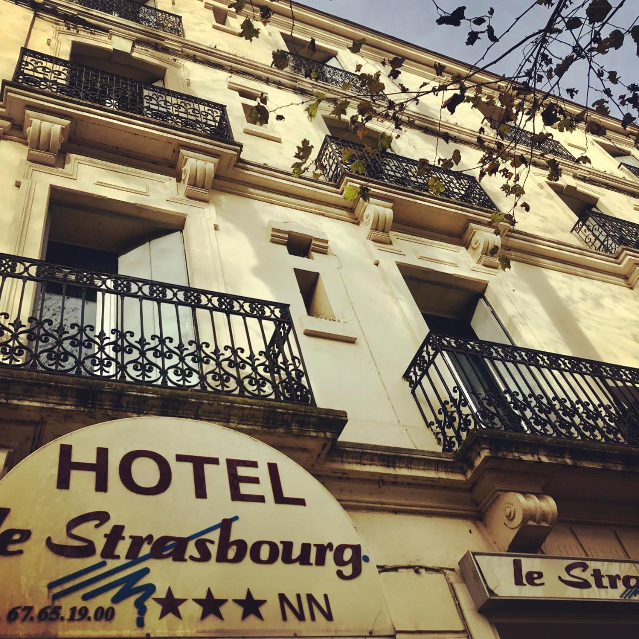 Le Strasbourg Hotel Montpellier Eksteriør bilde